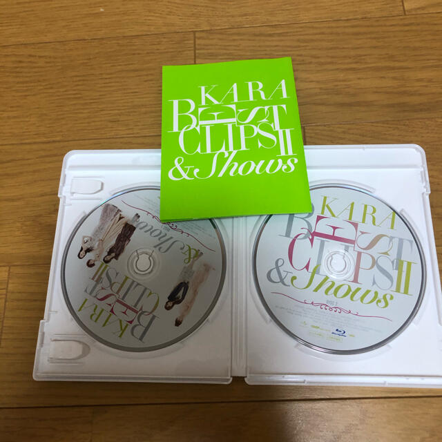 KARA/BEST CLIPS Ⅱ&Shows DVD エンタメ/ホビーのDVD/ブルーレイ(ミュージック)の商品写真
