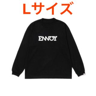 ワンエルディーケーセレクト(1LDK SELECT)のEnnoy Long Sleeve Electric Logo Tee Lサイズ(Tシャツ/カットソー(七分/長袖))