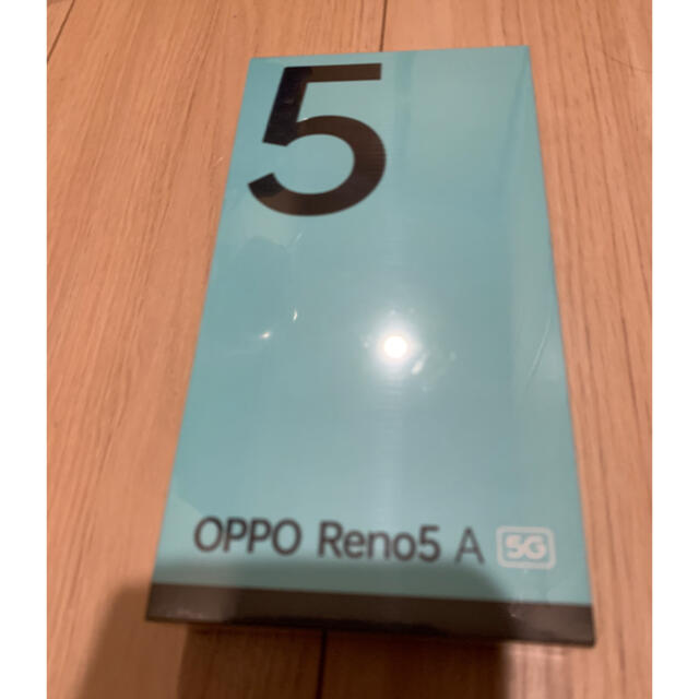 スマートフォン本体新品未使用　未開封　OPPO Reno 5A 5G シルバーブラック