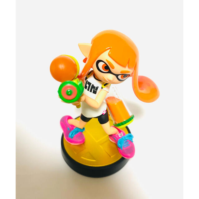 任天堂(ニンテンドウ)のオレンジガール インクリング スマブラシリーズ amiibo アミーボ エンタメ/ホビーのフィギュア(ゲームキャラクター)の商品写真