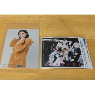 【非売品】佐々木莉佳子 ハロショ特典 トレカサイズ写真(アイドルグッズ)