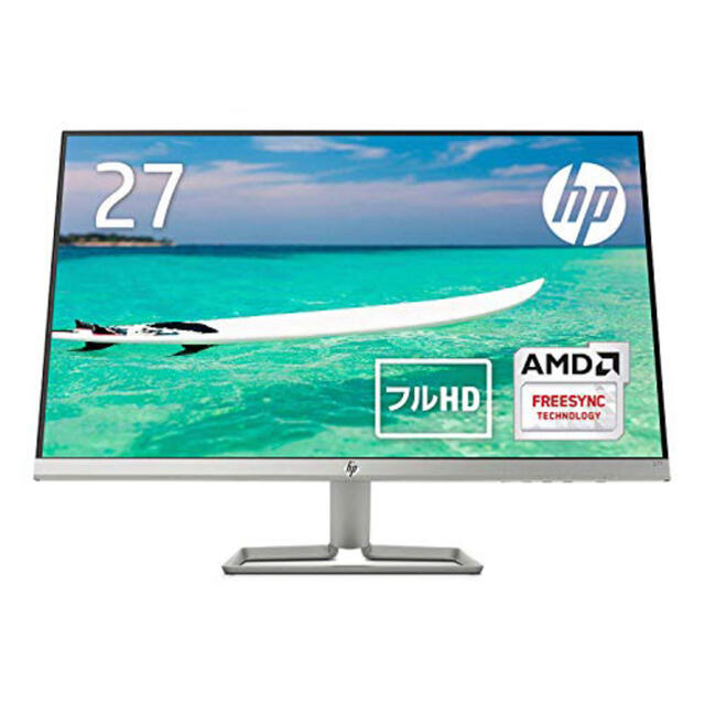 HP M27fe モニター  27インチ 超薄型 フルHD スリムベゼル