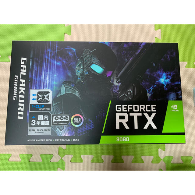 玄人志向 GeForce RTX3080搭載グラフィックボード10GBメモリ規格