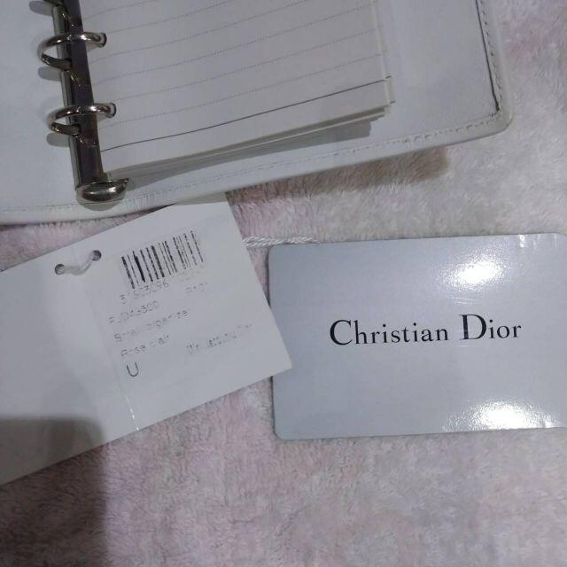 Christian Dior(クリスチャンディオール)の正規品　Dior　システム手帳カバー（ノート付き） インテリア/住まい/日用品の文房具(カレンダー/スケジュール)の商品写真