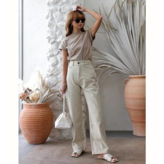 room306 Stitch Straight Wide Pants パンツ