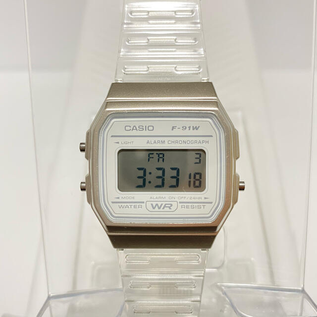 CASIO(カシオ)のCASIO カシオ クリアウォッチ　チープカシオ　ホワイト　クリア　スケルトン メンズの時計(腕時計(デジタル))の商品写真