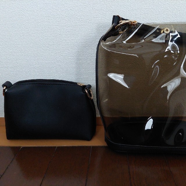 クリアショルダーバッグ レディースのバッグ(ショルダーバッグ)の商品写真