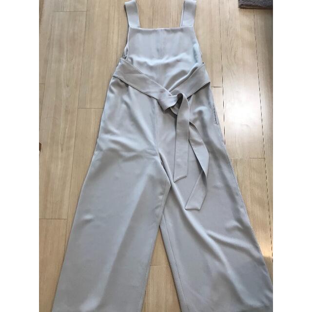 新品未使用★バックリボンサロペットパンツ ブラック Sサイズ PLST 新品未使用☆バックリボンサロペットパンツ ブラック Sサイズ