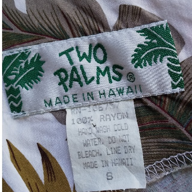 TWO PALMS ハワイアンワンピース レディースのワンピース(ひざ丈ワンピース)の商品写真