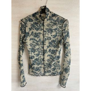 litmus シアートップス 花柄