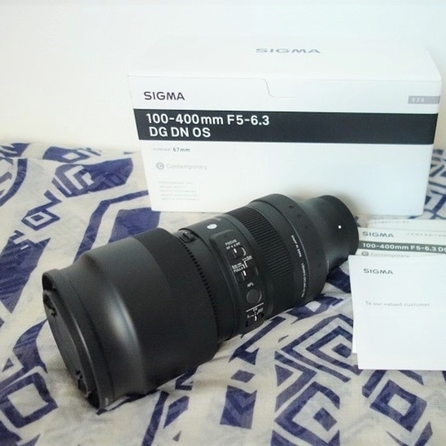 SIGMA(シグマ)のシグマ100-400mm F5-6.3 DG DN OS ソニーEマウント用 スマホ/家電/カメラのカメラ(レンズ(ズーム))の商品写真