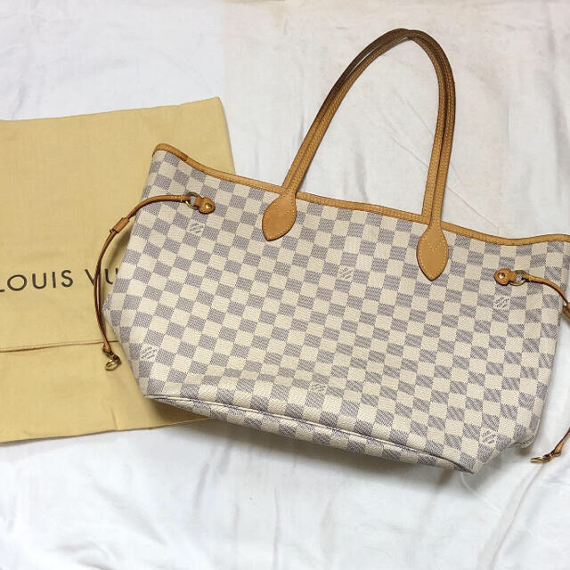 LOUIS VUITTON(ルイヴィトン)のルイヴィトン　LOUISVUITTON ネヴァーフルMM ダミエアズール レディースのバッグ(トートバッグ)の商品写真