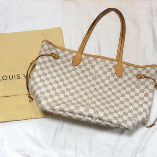 ルイヴィトン(LOUIS VUITTON)のルイヴィトン　LOUISVUITTON ネヴァーフルMM ダミエアズール(トートバッグ)