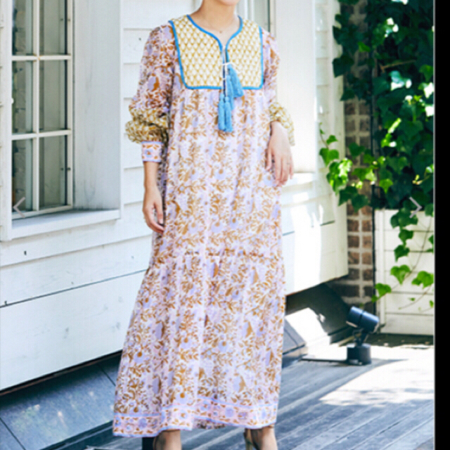 SZ Blockprintsロンハーマン別注Silk Jodhpur Dress www