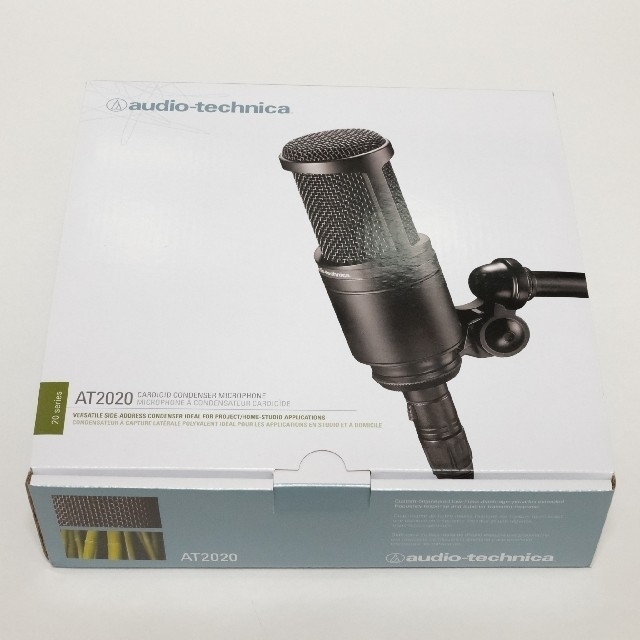 audio-technica コンデンサーマイクロホン AT2020 XLR