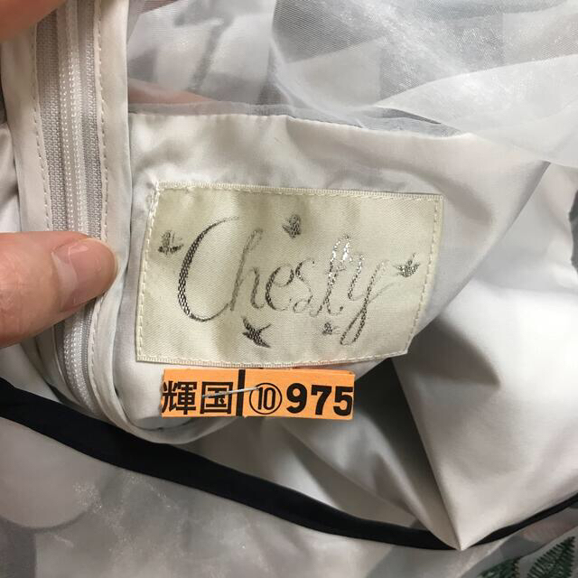 Chesty チェック花刺繍ワンピの通販 by サクとも✨｜チェスティならラクマ - 安い超激安