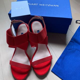 スチュワートワイツマン(Stuart Weitzman)の【スチュアートワイツマン】サンダル　ほぼ未使用(サンダル)