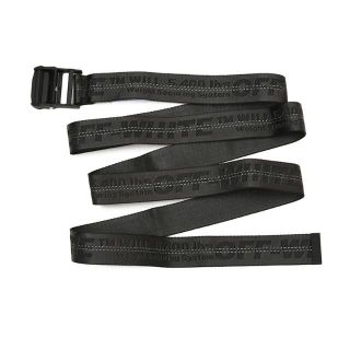 オフホワイト(OFF-WHITE)の在庫処分　OFF-WHITE オフホワイト 　BELT ブラックベルト(ベルト)