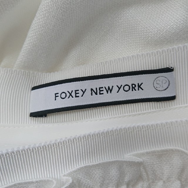 FOXEY(フォクシー)の新品未使用 フォクシー FOXEY  リネンライク ティアードスカート レディースのスカート(ひざ丈スカート)の商品写真