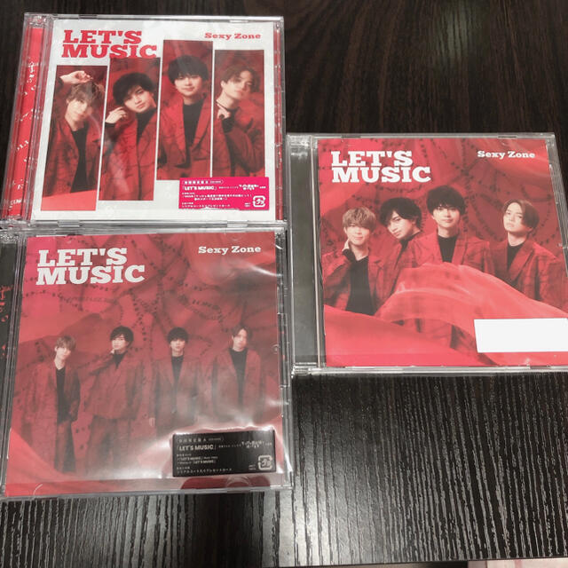 Sexy Zone(セクシー ゾーン)の「LET'S MUSIC」Sexy Zone 初回限定盤A,B,通常盤 エンタメ/ホビーのCD(ポップス/ロック(邦楽))の商品写真