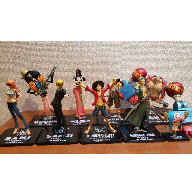 フランキーONE PIECE フィギュアーツZERO 麦わらの一味 9体セット