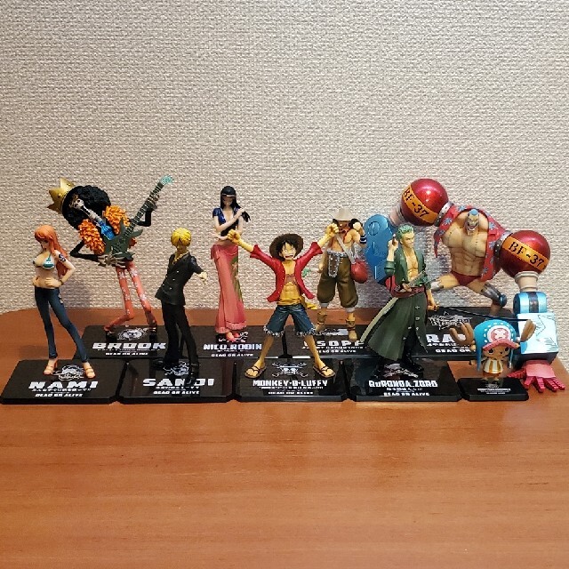 フランキーONE PIECE フィギュアーツZERO 麦わらの一味 9体セット