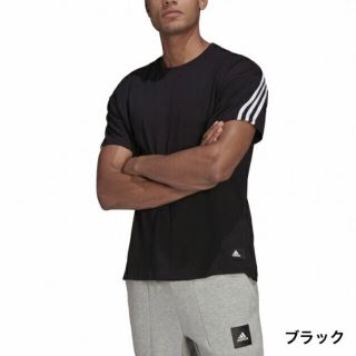 アディダス(adidas)のadidas アディダス メンズ 半袖Tシャツ AT064 ブラック M(Tシャツ/カットソー(半袖/袖なし))