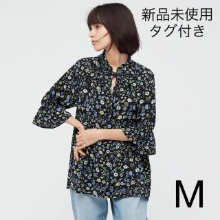 ユニクロ(UNIQLO)のポール & ジョー ブラウス（7分袖）M(シャツ/ブラウス(長袖/七分))