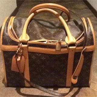 LOUIS VUITTON - ルイヴィトン ペットキャリーバック モノグラムの