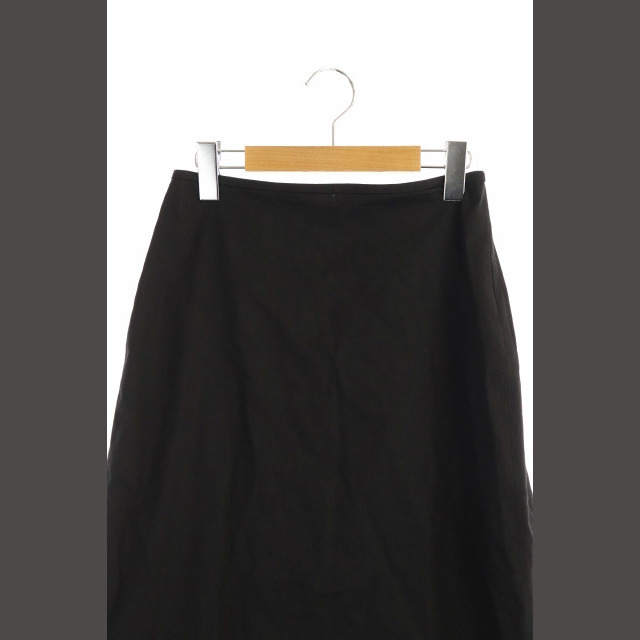 theory(セオリー)のセオリー theory 19SS スカート ロング フレア リネン 0 ブラック レディースのスカート(ロングスカート)の商品写真