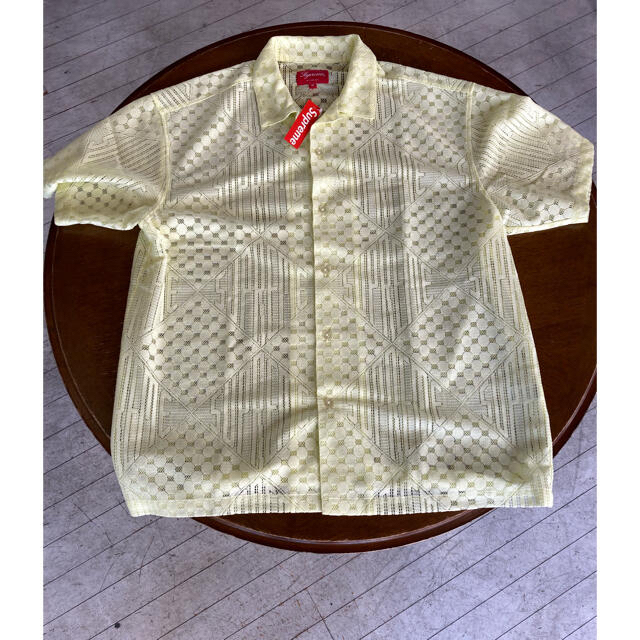 スタイリッシュシンプル 明日迄SALE!20ss supreme lace s/s shirt - シャツ