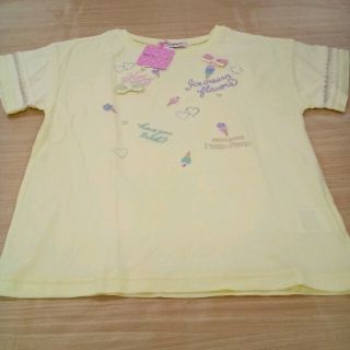 メゾピアノジュニア(mezzo piano junior)の新品未使用 メゾピアノ 140cm 半袖 Tシャツ 02MN06141516(Tシャツ/カットソー)