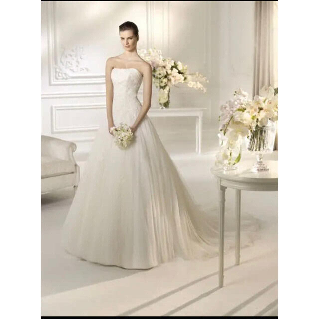 値下げ中　ウェディングドレス　PRONOVIAS ドレス レディースのフォーマル/ドレス(ウェディングドレス)の商品写真