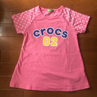 クロックス(crocs)のクロックス  Tシャツ　女の子(Tシャツ/カットソー)