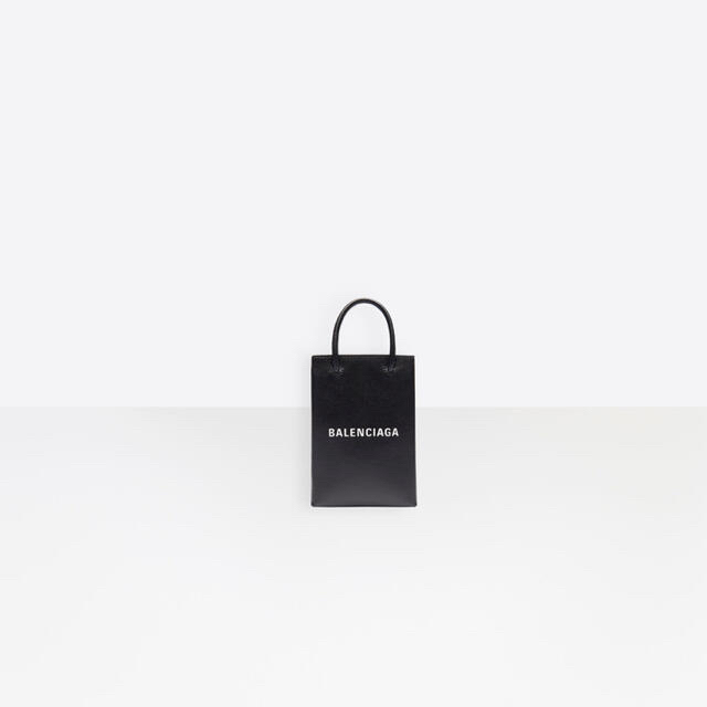 金具色バレンシアガ BALENCIAGA バッグ フォンホルダー ブラック 新品未使用