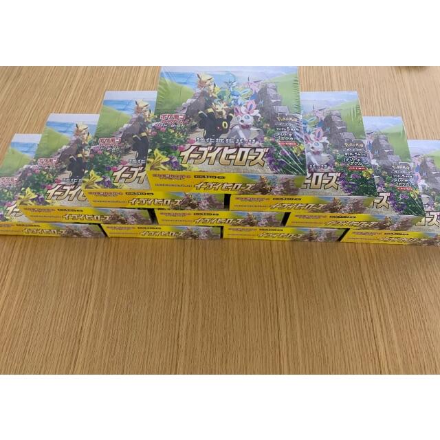 セール特価 ポケモン - イーブイヒーローズ 強化拡張 10box Box/デッキ/パック セール特価 ポケモン - イーブイヒーローズ 強化拡張 10box Box/デッキ/パック