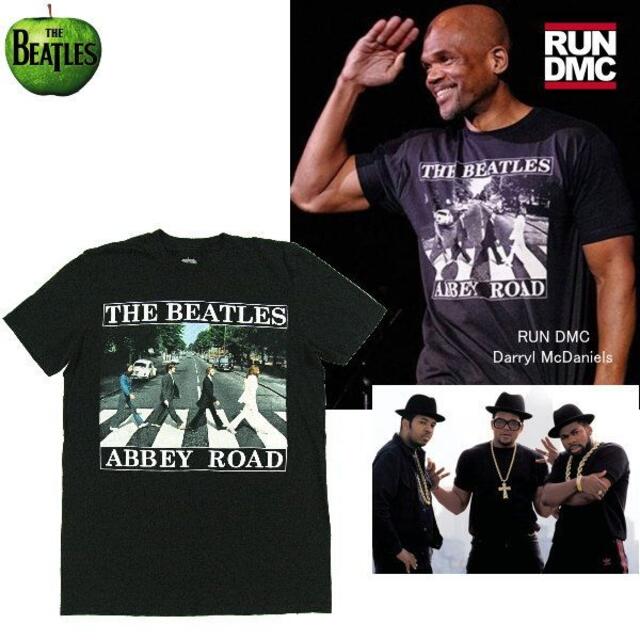 ビートルズ アビーロード RUNDMC ダリル着本物 Tシャツ 黒S位 メンズのトップス(Tシャツ/カットソー(半袖/袖なし))の商品写真