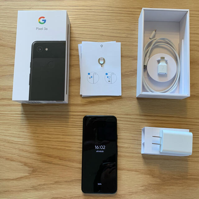 Google Pixel 3a 64GB SIMフリーUSBType-C附属品