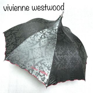 ヴィヴィアンウエストウッド(Vivienne Westwood)の未使用品 ヴィヴィアンウエストウッド パゴタ型 傘 ショートアンブレラ オーブ柄(傘)