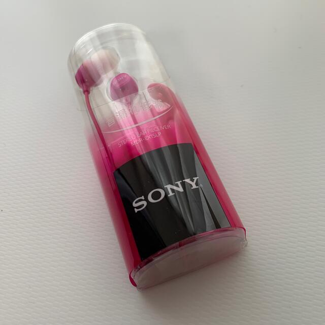 SONY(ソニー)のSONY 密閉型インナーイヤーレシーバー MDR-EX15LP ピンク スマホ/家電/カメラのオーディオ機器(ヘッドフォン/イヤフォン)の商品写真