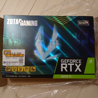 ZOTAC GeForce RTX 3070Ti 搭載 グラフィックスカード(PCパーツ)