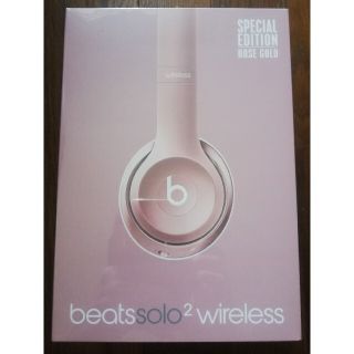 ビーツバイドクタードレ(Beats by Dr Dre)のBeats by Dr. Dre Solo2 wireless ローズゴールド(ヘッドフォン/イヤフォン)