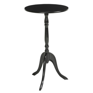 組立簡単クラシックサイドテーブル 幅30cm 脚デザインミニベッドソファ植物(コーヒーテーブル/サイドテーブル)
