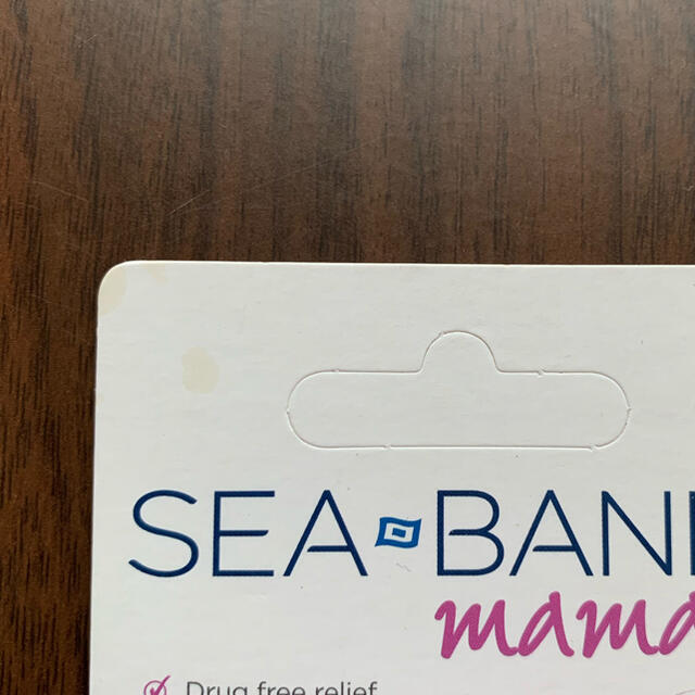 SEA BAND mama! シーバンド ママ 妊娠つわり軽減リストバンド キッズ/ベビー/マタニティのマタニティ(その他)の商品写真