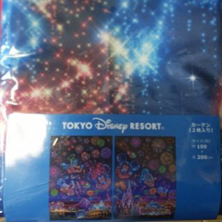 ディズニー リゾート限定 花火 夜空 カーテン タッセル