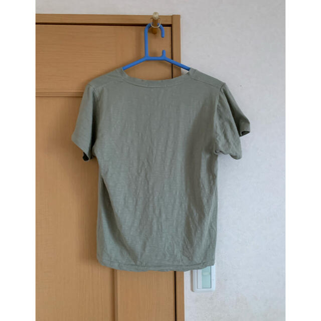 レディースTシャツ✩︎⡱カーキ✩︎⡱Vネック✩︎⡱ レディースのトップス(Tシャツ(半袖/袖なし))の商品写真