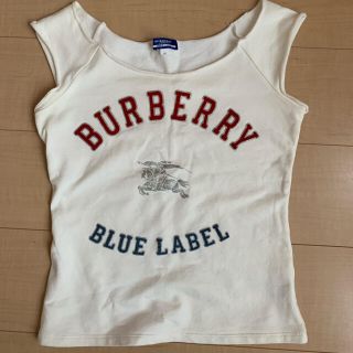 バーバリーブルーレーベル(BURBERRY BLUE LABEL)の☆バーバリー　ブルーレーベル☆Tシャツ　タンクトップ　カットソー(Tシャツ(半袖/袖なし))