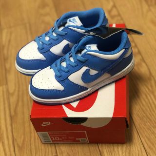 ナイキ(NIKE)のNIKE dunk low TD ユニバーシティブルー　UNC 16(スニーカー)