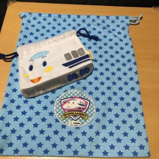 サンリオ(サンリオ)のSanrio サンリオ　SHINKANSEN 新幹線　シンカンセン　巾着　大小(その他)