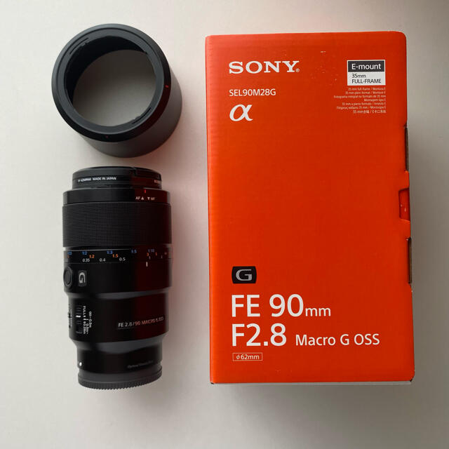 格安販売中 - SONY FE90mm SEL90M28Gソニーsony OSS G Macro F2.8 レンズ(単焦点)